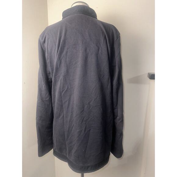 Michael Kors Womens Cotton V-Neck Grommet Sweater Black Size Large - Picture 8 of 12